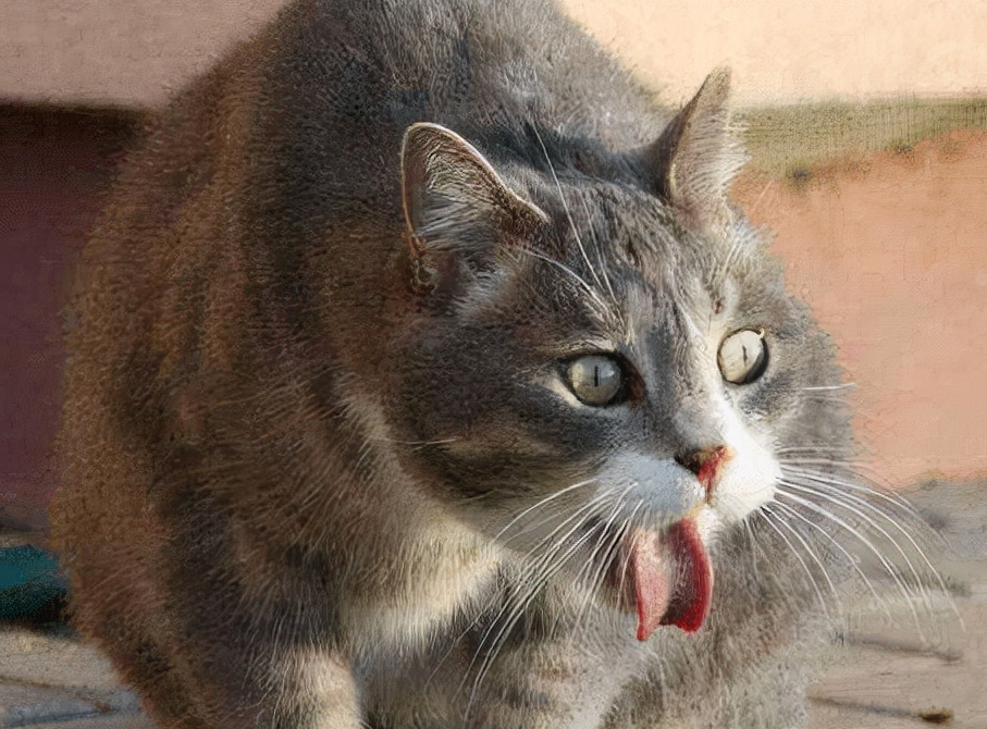 猫咪吐白沫是什么回事？是什么导致的？，猫咪吐白沫处理方法